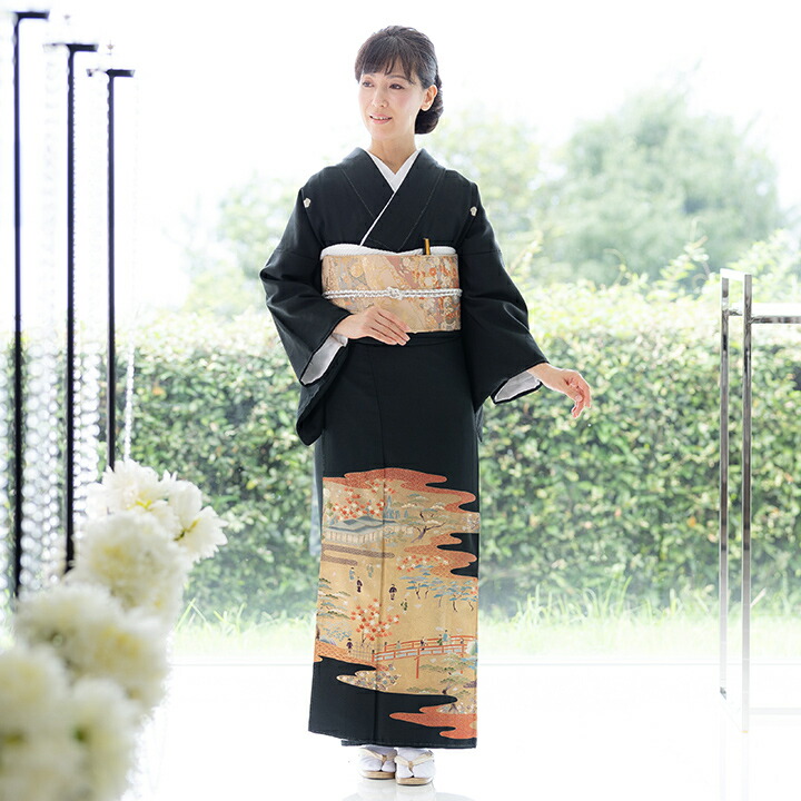 【お子さんの卒式やはいり込む式にもオススメ】賃借色留袖・短い訪問着特集 和服-レディースファッション-着物セット