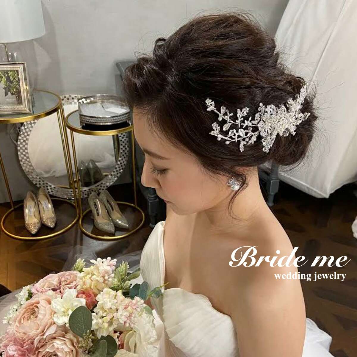 店内超セール中 - BRIDEME ヘアアクセサリー - 正規 店 格安:973円