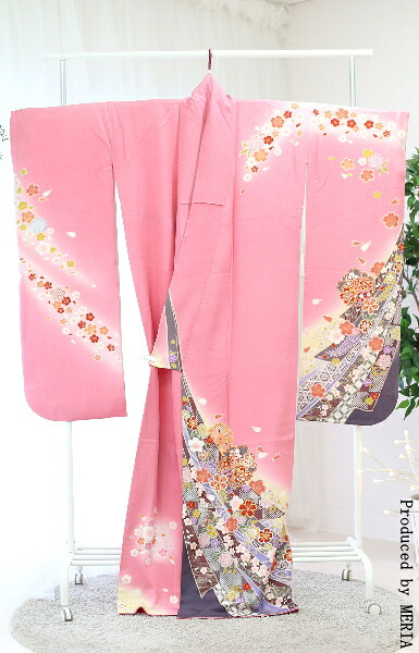 【レンタル】振袖レンタル FU-5-sj フルセット 正絹 送料無料 １２月１月ご予約用｜Dress Bride MERIA 56,265円