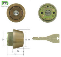 MIWA ＰＲ円柱 ＳＷＬＳＰ印字機 ブロンズ色 【FSMCY-230】【取替用円柱】【美和】【ミワ】
