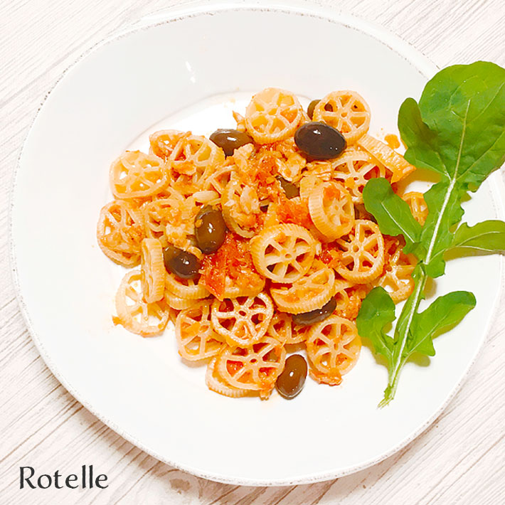 かわいいパスタ 楽しい Pasta Rotelle イタリア産 マカロニ ショートパスタ 500g ロテッレ グラノーロ Granoro