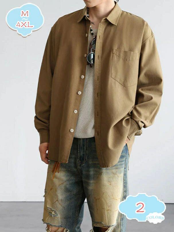 メンズ シャツ 長袖 春秋服 メンズ ワイシャツ 大きい サイズ ビジネス カジュアル ストライプ柄 ゆったり おしゃれ 服 軽い 柔らかい かっこいい トップス シンプル 開襟シャツ 紳士服 普段着 アウトドア 着回し 通年 shopcp