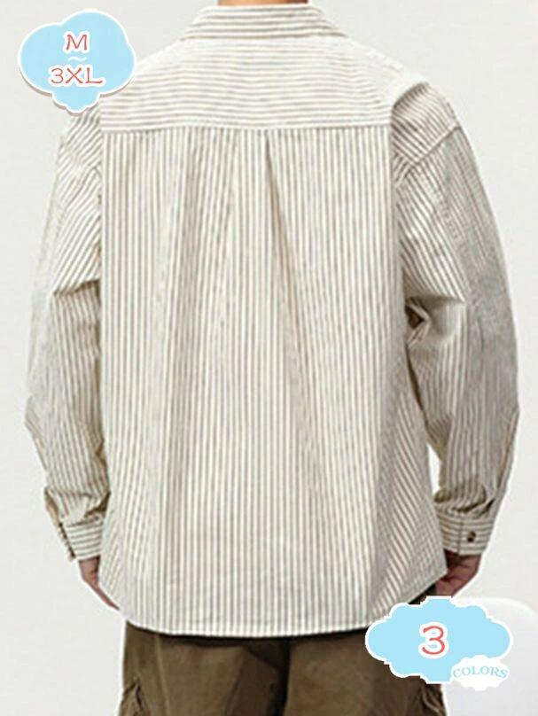 メンズ シャツ 通気性 ワイシャツ 大きい サイズ ビジネス カジュアル yシャツ ゆったり おしゃれ服 軽い 柔らかい かっこいい 大きいサイズ 快適 着心地が良い 耐摩耗 量 長袖 ジャケット 日常 旅行 通学 アウトドア shopcp