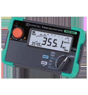 3551 デジタル6レンジゼツエンテイコウケイ 絶縁抵抗計 4560187066917