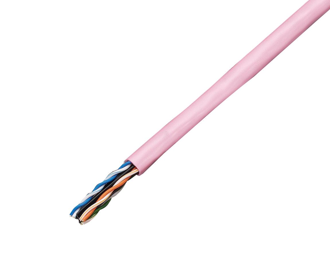 (300m巻) JAPPY LANケーブル TPCC Category 6 TPCC6 0.5mm X 4P ピンク JP|BRIEDGE BY 古河産業