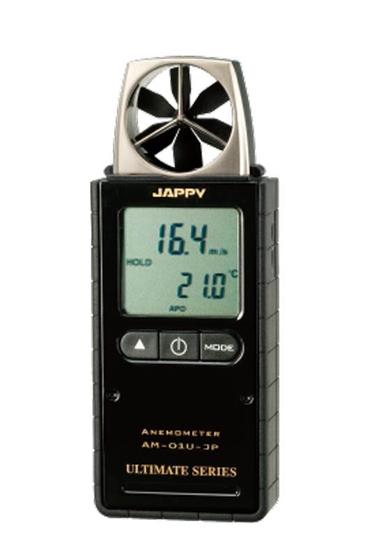 JAPPY 環境計測器 デジタル風速計 AM-01U-JP