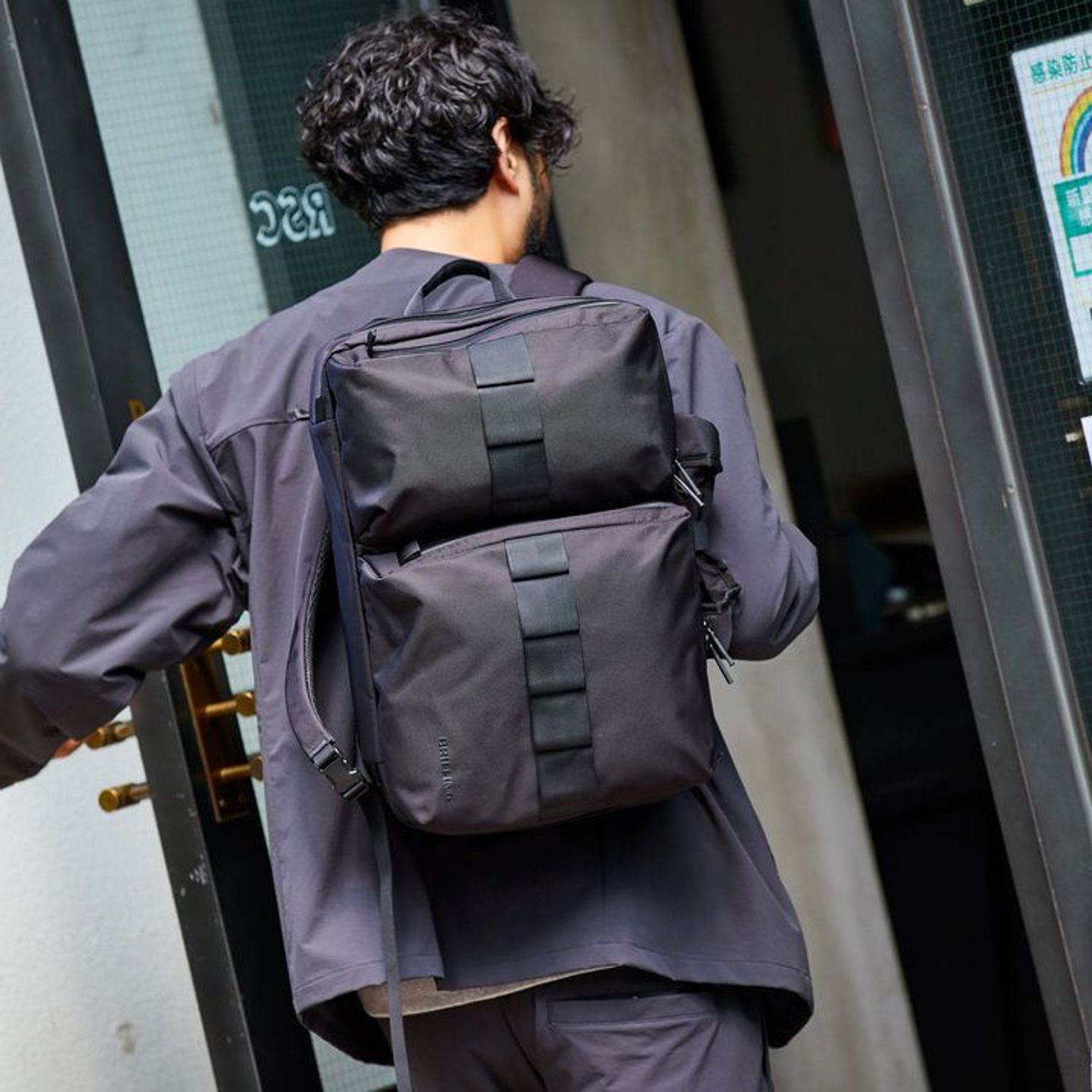 【BRIEFING公式】SW 2WAY PACK 16 WR（ビジネスリュック／ブリーフケース／ビジネスバッグ／B4対応／A4対応／16インチPC対応／通勤）