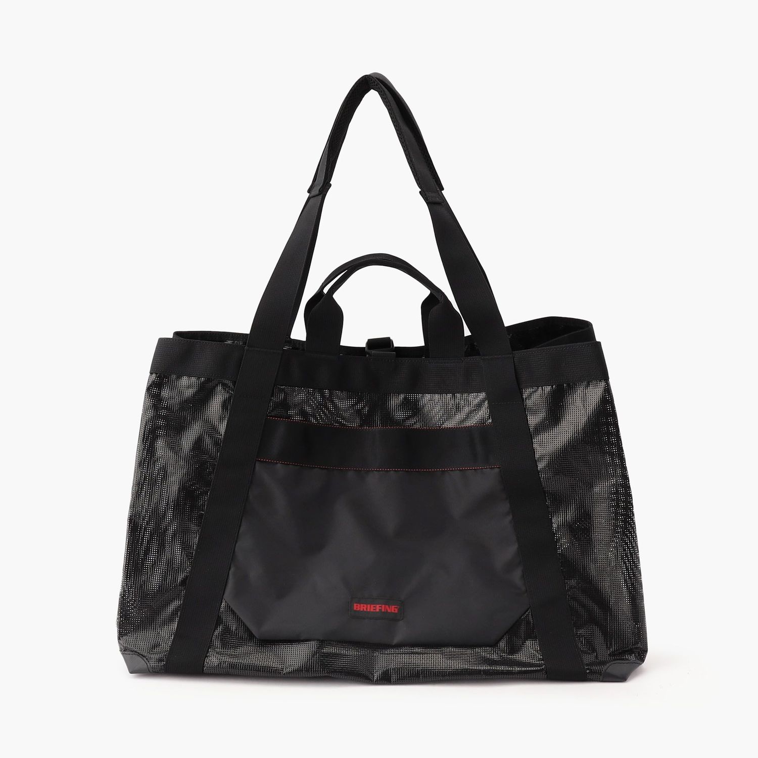 【BRIEFING堅苦しさ】LS MARKET TOTE（L大きさ）（エコ御徒面子／手押し車御徒面子／メッシュ／アウトドア）