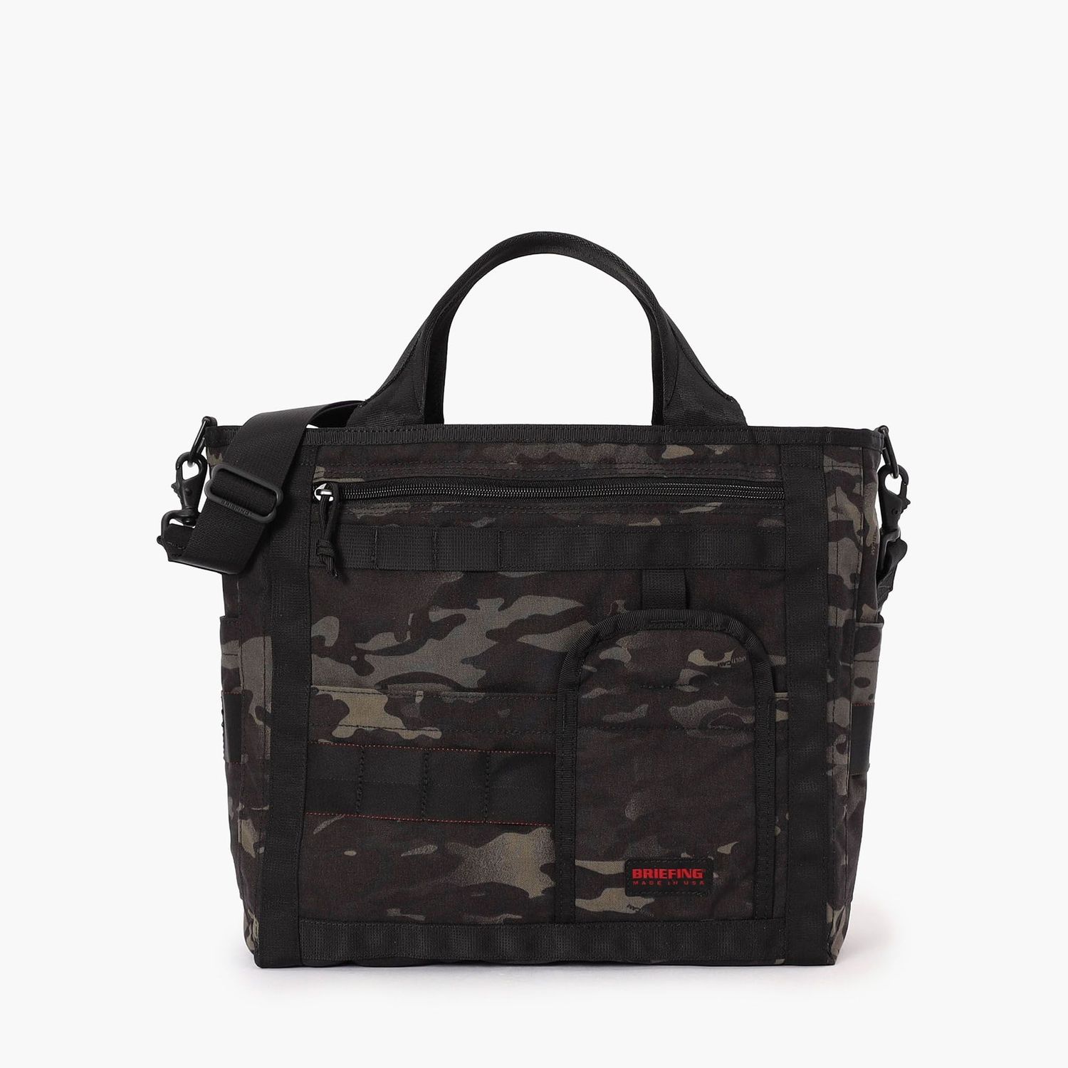 【BRIEFING堅苦しさ】DF TOTE WIDE（USA／トートバッグ／リヴァーシブル／2WAY／曲がった掛け／合鴨フラ柄／偽装）