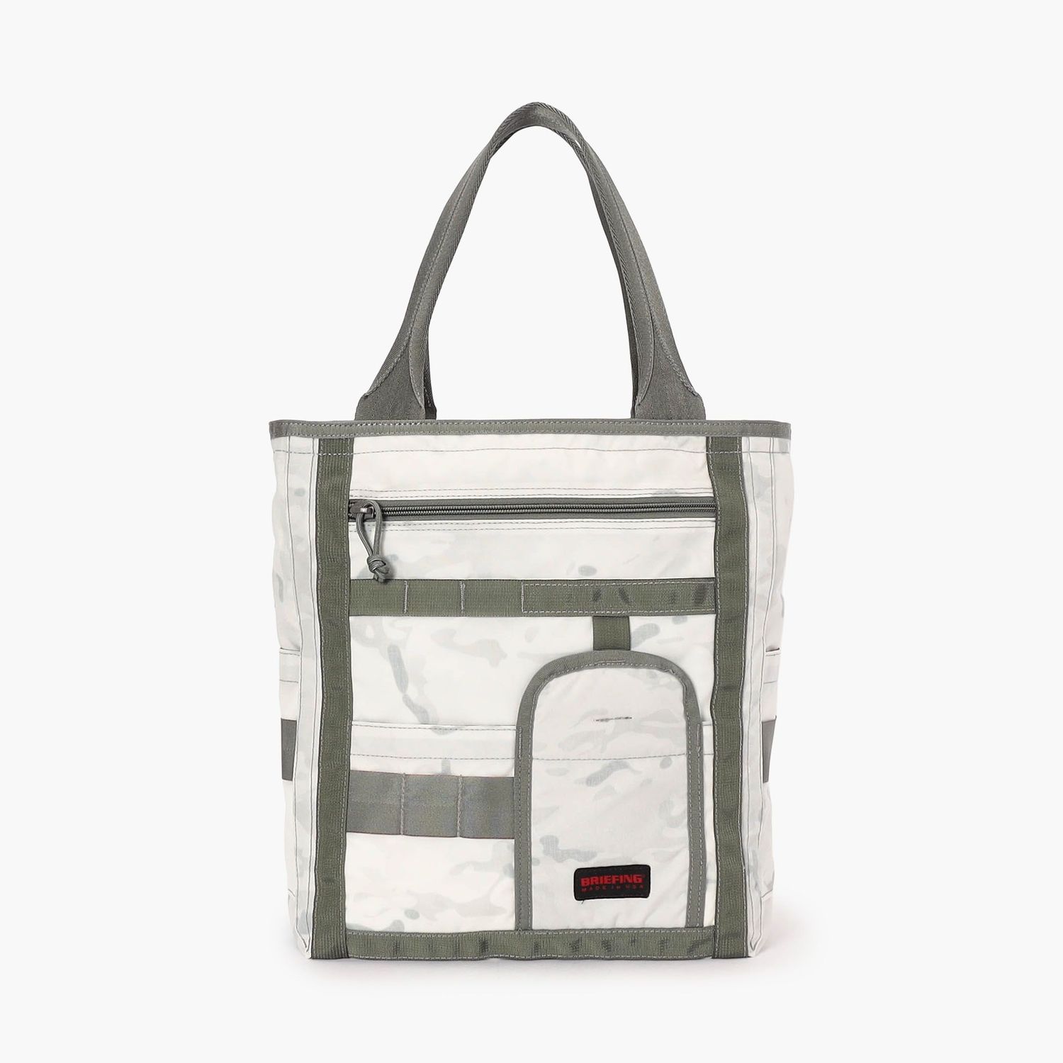 【BRIEFING堅苦しさ】DF TOTE TALL（USA／トートバッグ／リヴァーシブル／2WAY／曲がった掛け／合鴨フラ柄／偽装）
