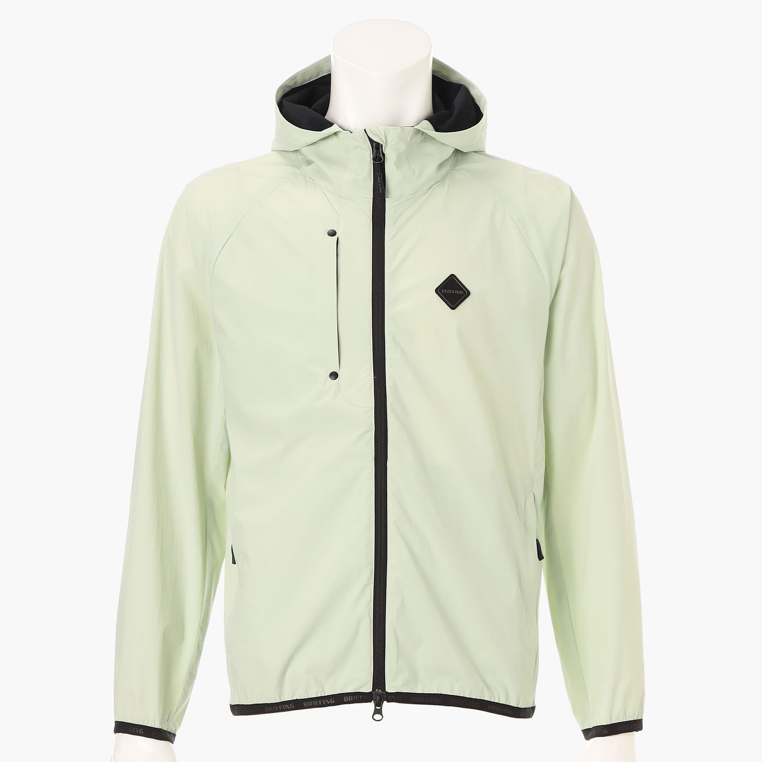 【BRIEFING堅苦しさ】MEN’S POCKETABLE WIND PARKA（2026春夏新作／ポケッタブル遣りくち／パッカブル／軽さ／撥水溶性／伸縮性あり／伸ばすこと／ゴルフ／GOLF／ゴルフ御召しもの）