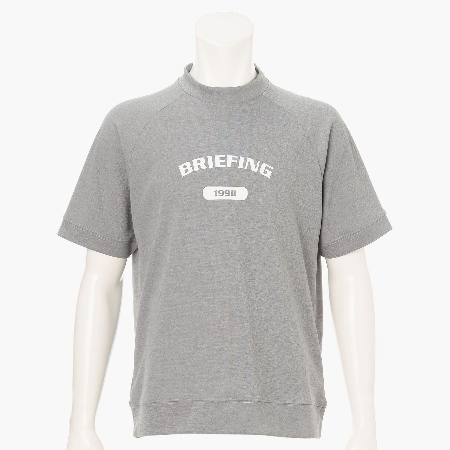 【BRIEFING堅苦しさ】MEN’S COLLEGE LOGO HIGHNECK （ハイネックプルオーバー/伸び伸びする相応う/GOLF/ゴルフ）