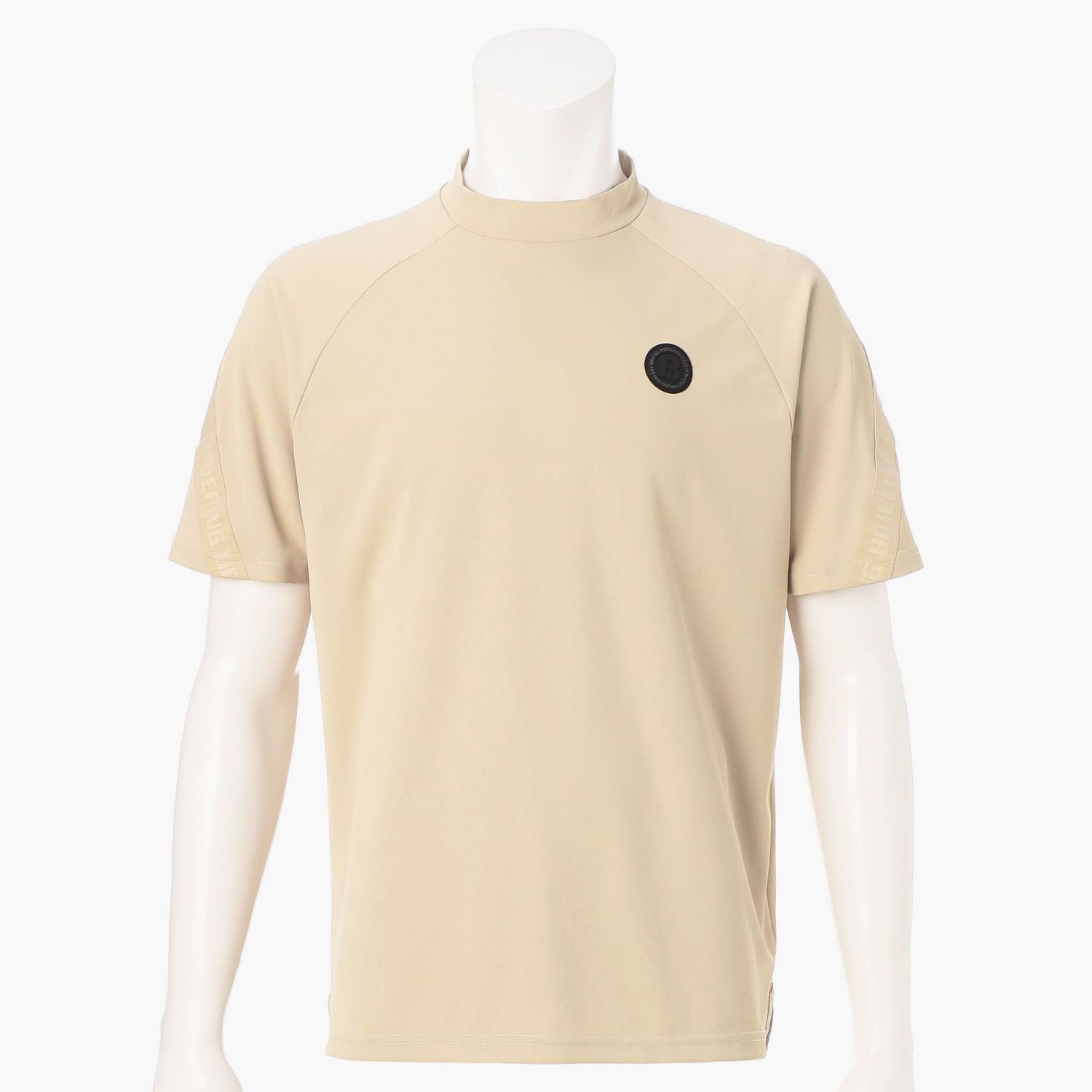 【BRIEIFNG堅苦しさ】CE MEN’S BACK LOGO LINE HIGHNECK RF（ティーシャツ/ティーシャツ原料品/UV撥ねのける/GOLF/ゴルフ）
