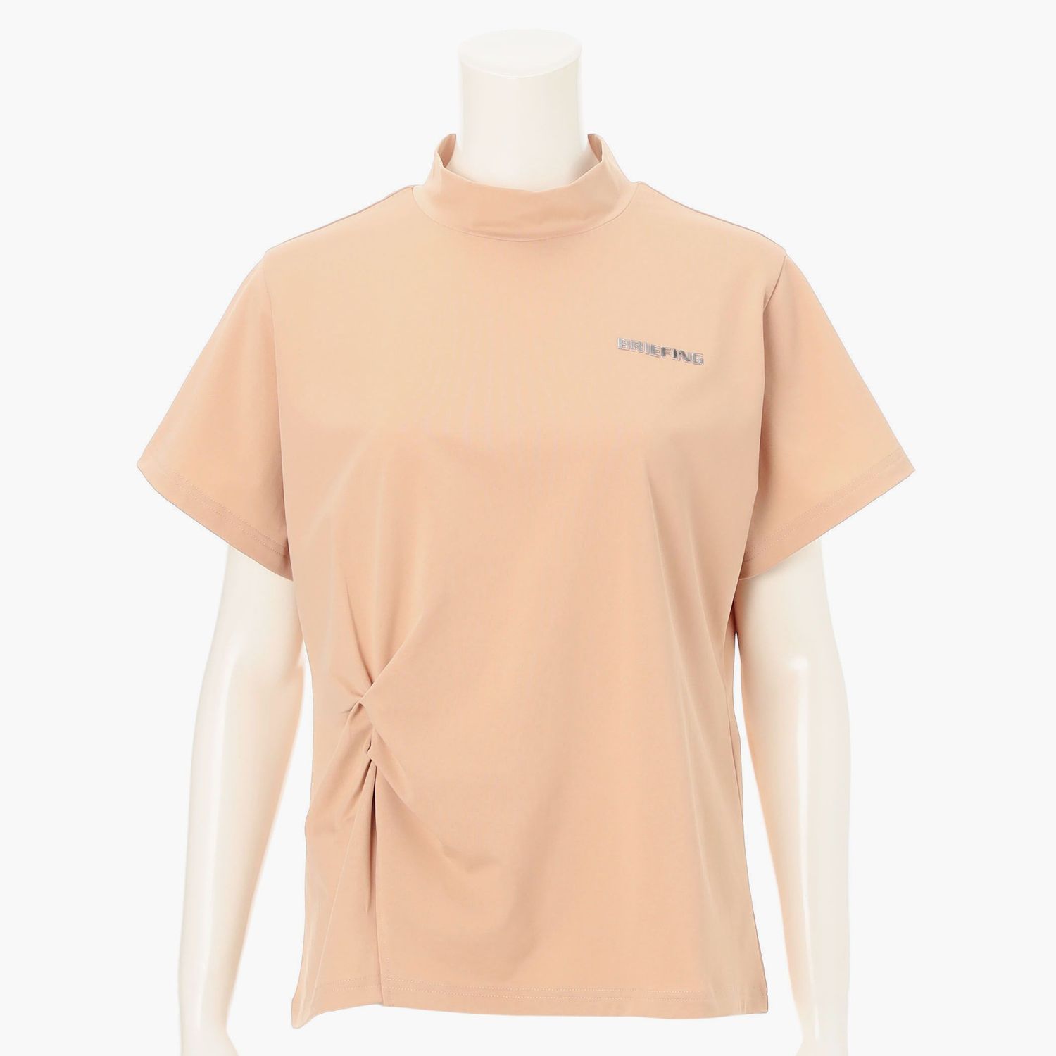 【30%OFFクーポン配布中】 WOMEN'S SIDE TWISTED HIGHNECK （リラックスフィット）｜BRIEFING 公式 店