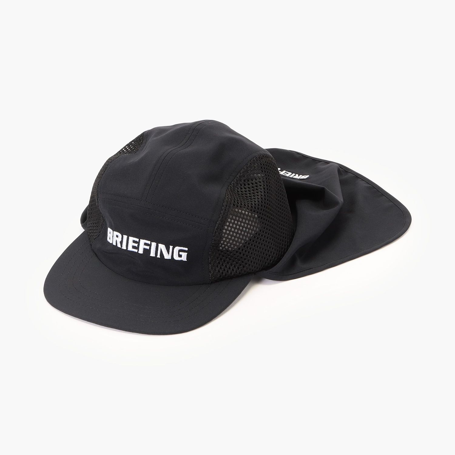 【BRIEFING公式】MEN'S COOLCORE SUNGUARD SIDE MESH CAP（キャップ/サンガードキャップ/吸水速乾/UVカット/気化熱冷却機能/GOLF/ゴルフ）｜BRIEFING 公式 店