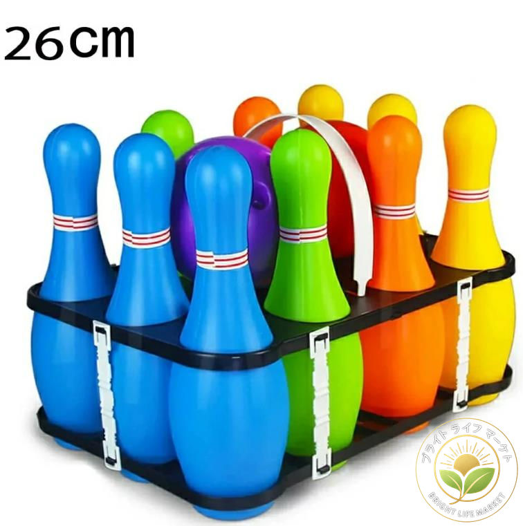 楽天市場】キッズスポーツ知育玩具 ボウリング ボーリングセット : み