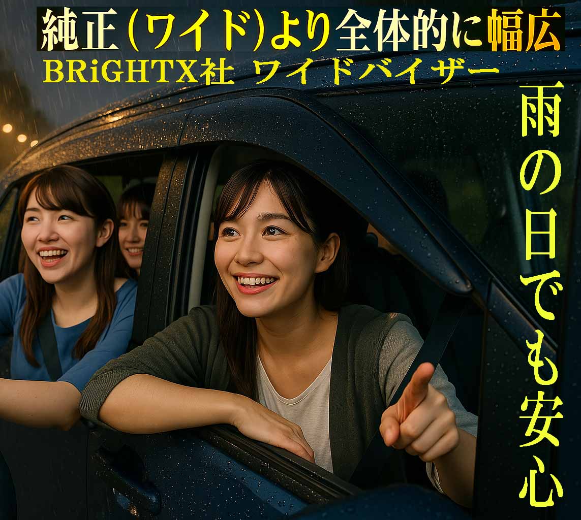 【お得なセール】トヨタ アルファード/ヴェルファイア 40系 サイドドアバイザー ワイドタイプ 4枚セット AGW40W～AAHH45W ステンレスモール付 両面テープ＆金具付 雨の日快適 車検対応 簡単取付 外装 日除け 雨除け「DIY」高品質スモーク「簡単取付」車検対応（安心感）