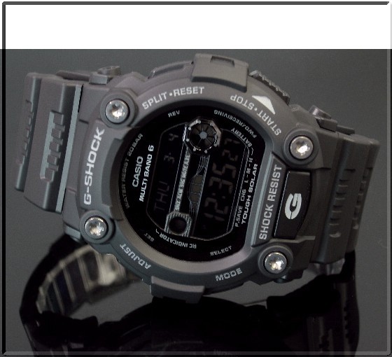 【楽天市場】CASIO/G-SHOCK【カシオ/Gショック】メンズ ソーラー電波腕時計 タイドグラフ・ムーンデータ搭載 ブラック GW