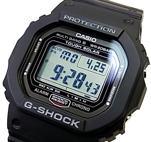 CASIO G-SHOCK ソーラー電波腕時計 GW-5000U-1 | labiela.com