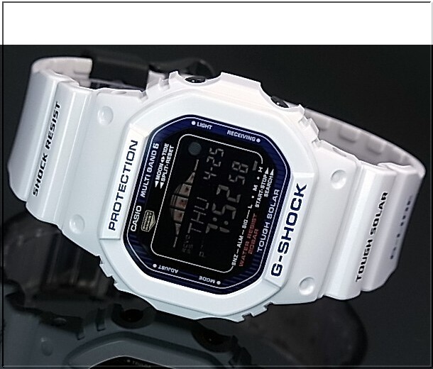 【楽天市場】CASIO/G-SHOCK【カシオ/Gショック】G-LIDE/Gライド ソーラー電波腕時計 ホワイト(国内正規品)GWX