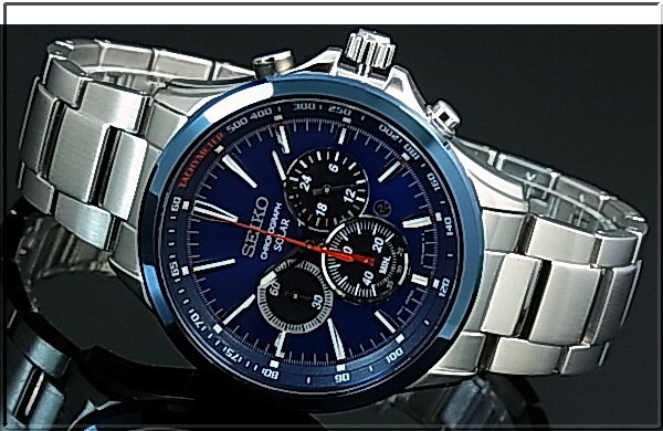 seiko solar chronograph ssc495p1