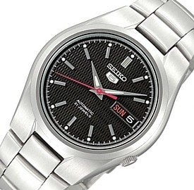 全国組立設置無料 Seiko Seiko５ セイコー5 セイコーファイブ 自動巻 メンズ腕時計 メタルベルト ブラック文字盤 Snk607k1 海外モデル 並行輸入品 流行に Www Logisticegypt Com