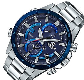 CASIO/EDIFICE【カシオ/エディフィス】ソーラー クロノグラフ モバイルリンク メンズ腕時計メタルベルト 海外モデル【並行輸入品】 EQB-900DB-2A