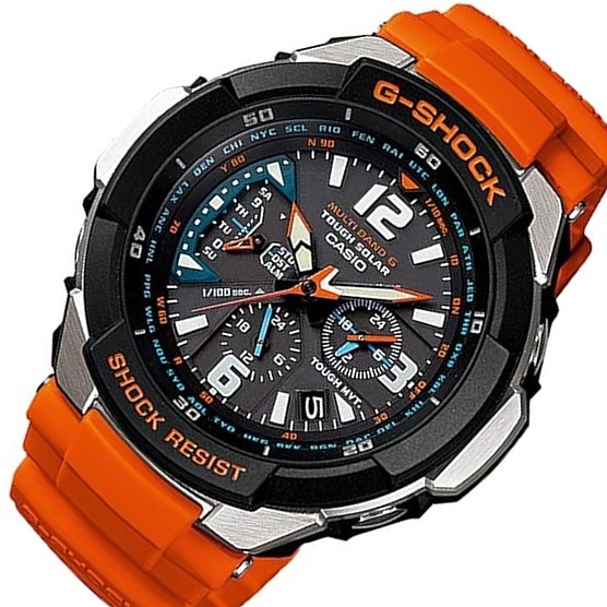CASIO/G-SHOCK【カシオ/Gショック】SKY COCKPIT/スカイコックピット メンズ ソーラー電波腕時計 GW-3000M-4A 海外モデル【並行輸入品】