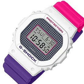 高速配送 Casio G Shock カシオ Gショック メンズ腕時計 パープル ピンク ホワイト 国内正規品 Dw 5600thb 7jf ｂｒｉｇｈｔ 美しい Birlesimtrans Com Tr