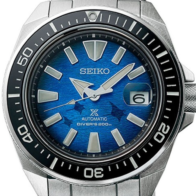 SEIKO PROSPEX 200m Diver's Watchサムライ SAVE THE OCEAN 自動巻