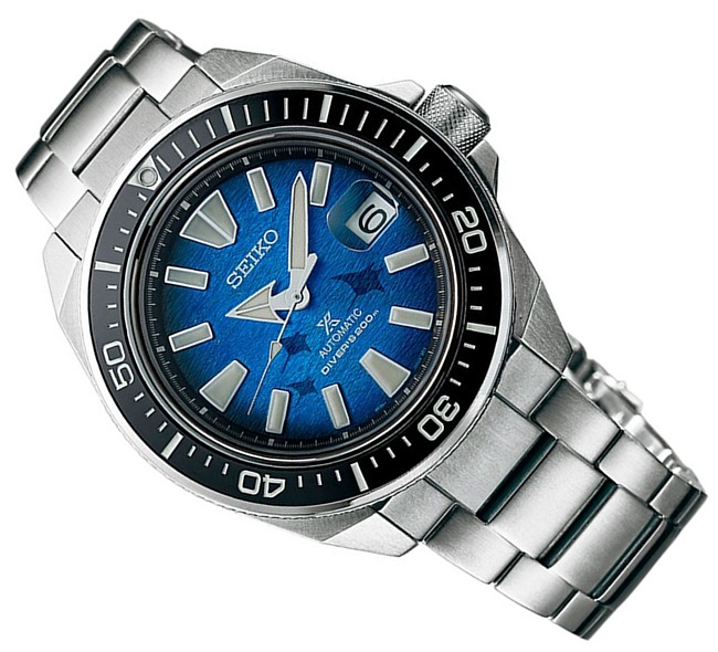 SEIKO PROSPEX 200m Diver's Watchサムライ SAVE THE OCEAN 自動巻