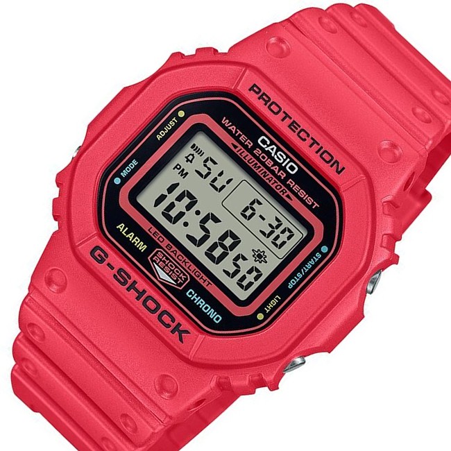 楽天市場】G-SHOCK Gショック DW-5600EP-4JF レッド ENERGY PACK