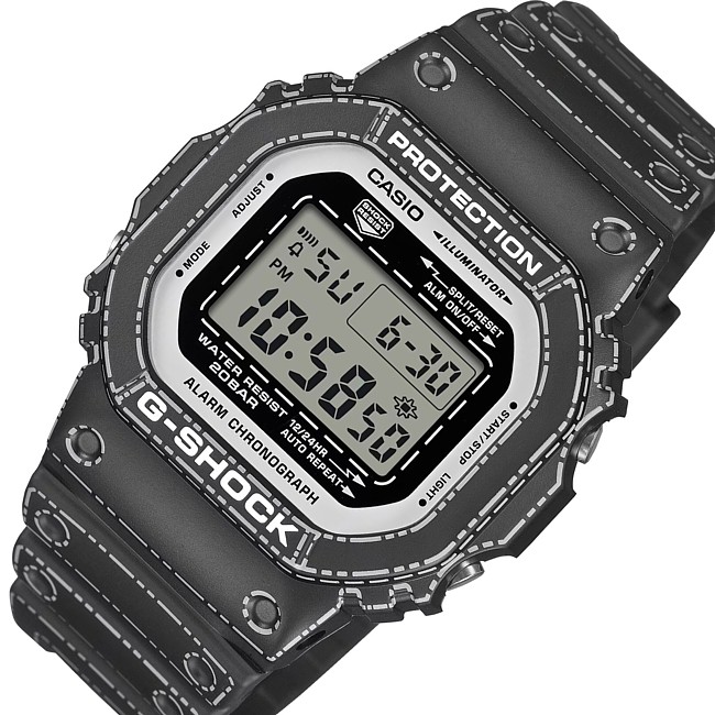 CASIO/G-SHOCK【カシオ/Gショック】メンズ腕時計 折り紙デザイン Made in Japan(国内正規品)DW-5600RGM-1JR