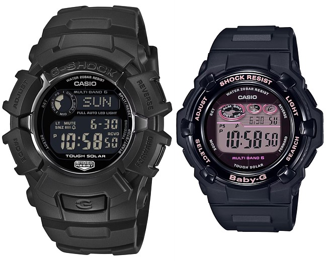 CASIO/G-SHOCK/Baby-G【カシオ/Gショック/ベビーＧ】ペアウォッチ ソーラー電波腕時計 ブラック(国内正規品)GW-2310UFB-1JF/BGR-3000UCB-1JF