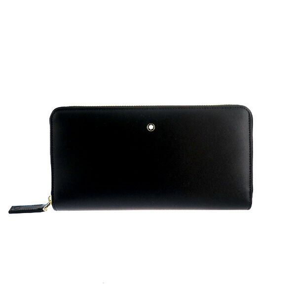 Montblanc メンズ財布 男性 ファスナー 財布 クリスマス ラウンドファスナー 誕生日 30代 モンブラン ブラック 高級 紳士 男性 マイスターシュテュック 長財布 78代 40代 メンズ 海外インポート クール 送料無料 50代 かっこいい 代 ギフト向け 小銭入れ