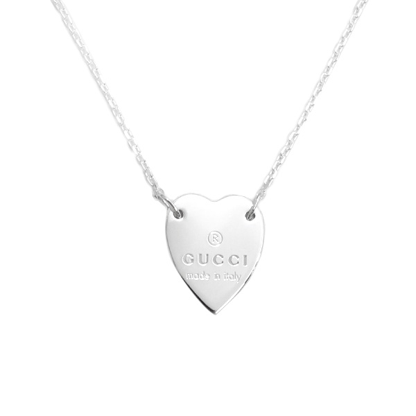 楽天市場】グッチ ネックレス GUCCI ペンダント ハート レッド