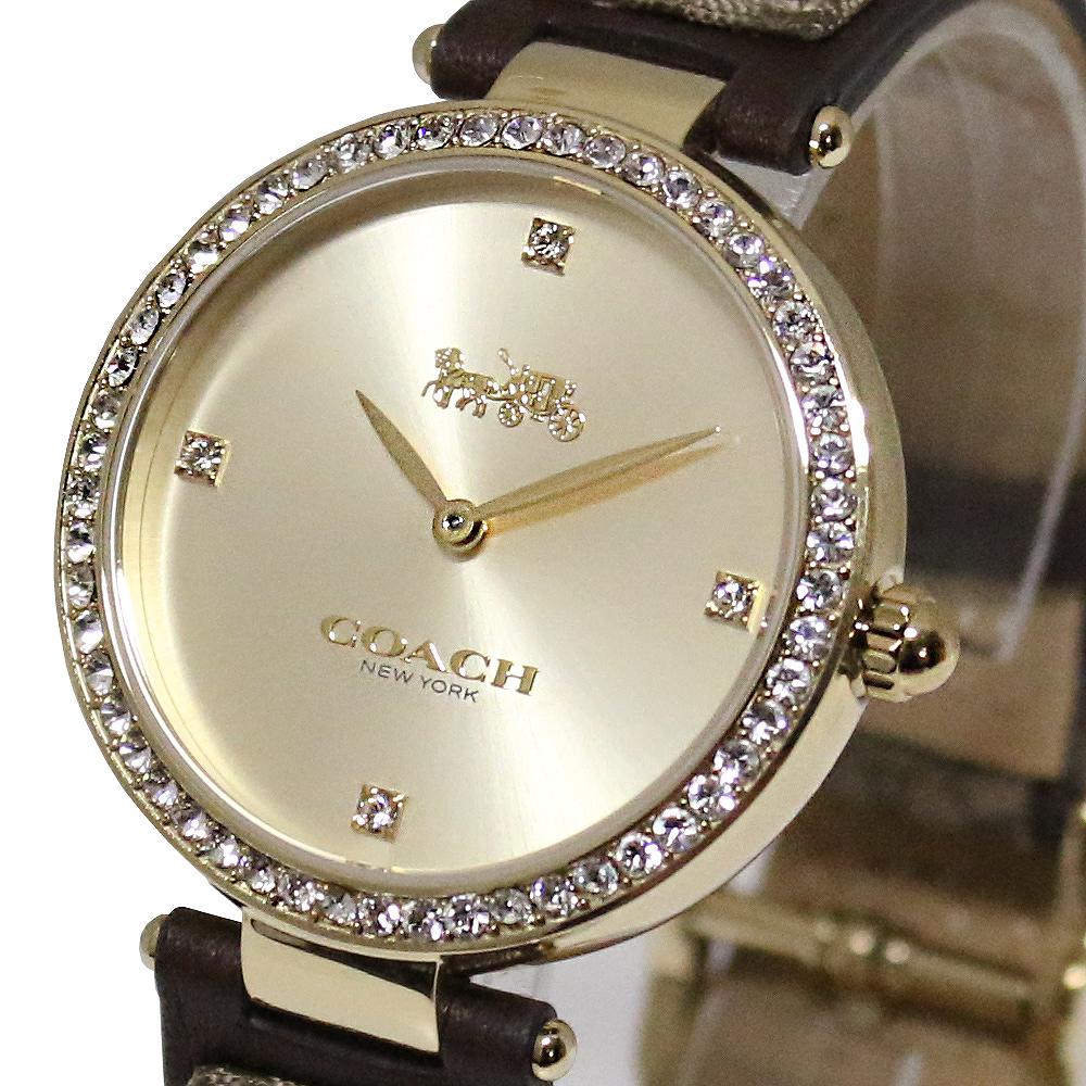 コーチ COACH 腕時計 14503456 レディース パーク PARK クォーツ ゴールド ブラウン