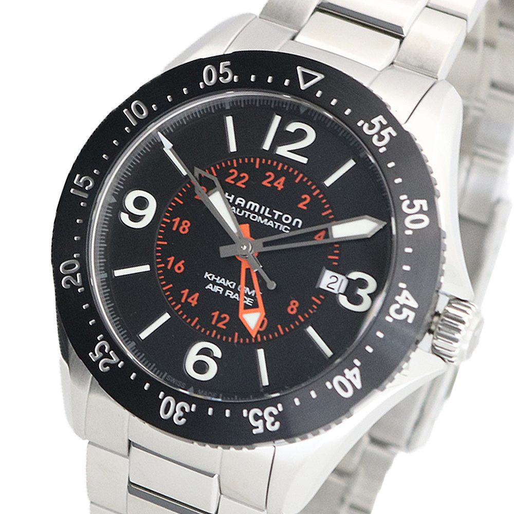 新品 HAMILTON カーキ アビエーション GMT メンズ 腕時計 | sosav.com