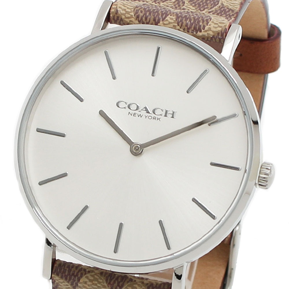 コーチ COACH 腕時計 14503122 レディース クォーツ シルバー ブラウン