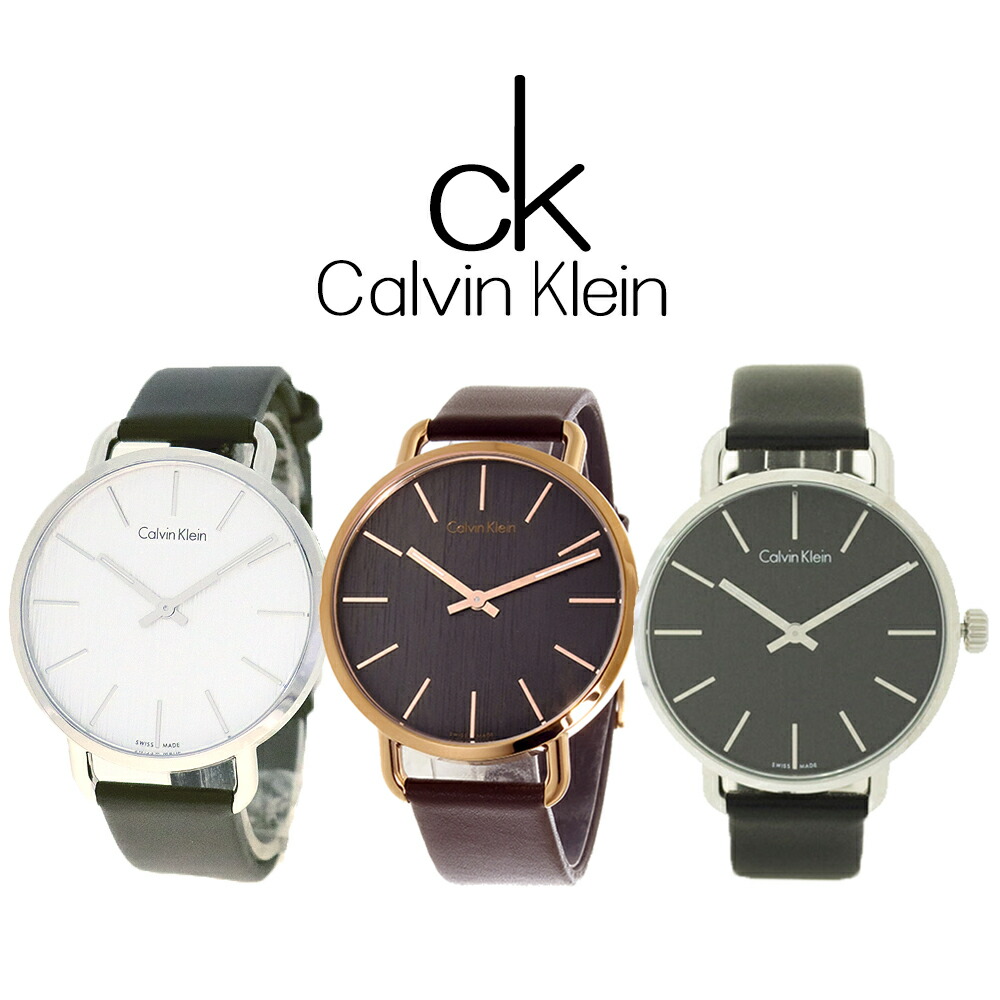 人気ショップが最安値挑戦 3年保証 カルバンクライン 腕時計 メンズ イーブン 42mm K7b 選べる3color Calvin Klein Even ウォッチ Ck 男性 彼氏 旦那 息子 誕生日プレゼント クリスマス バレンタイン 記念日 贈り物 驚きの安さ 503 Sv