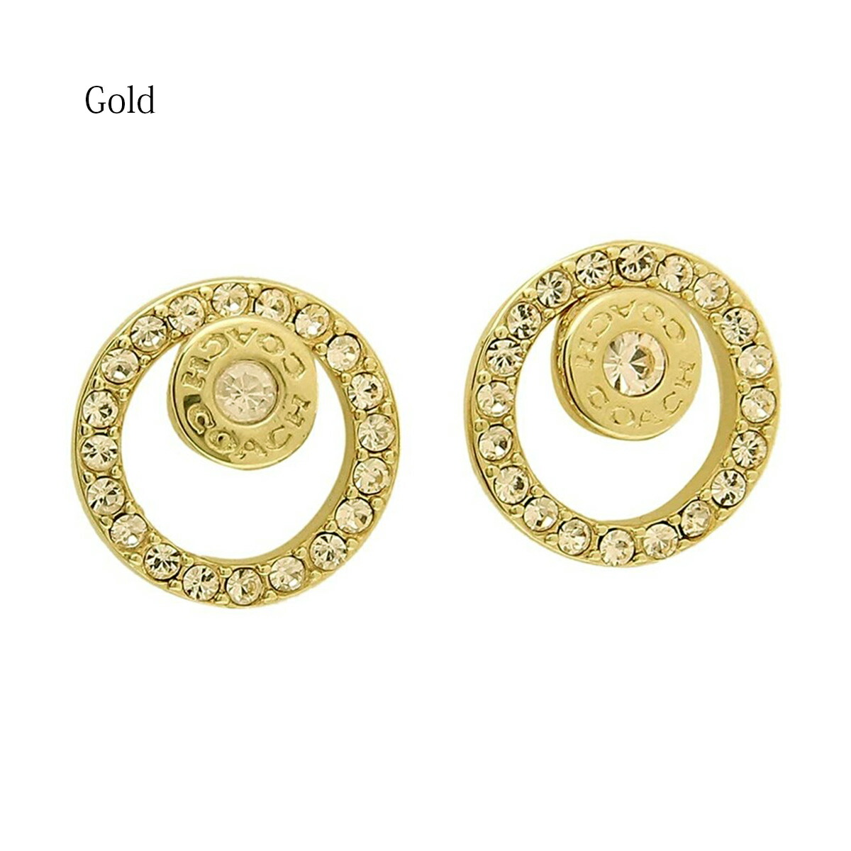 コーチ ピアス オープン サークル F 選べる3color Coach Open Circle Halo Stud Earrings 両耳用 2way 2ウェイ アクセサリー ジュエリー 女性 彼女 嫁 娘 お母さん 誕生日プレゼント 母の日 クリスマス ホワイトデー 記念日 Rvcconst Com