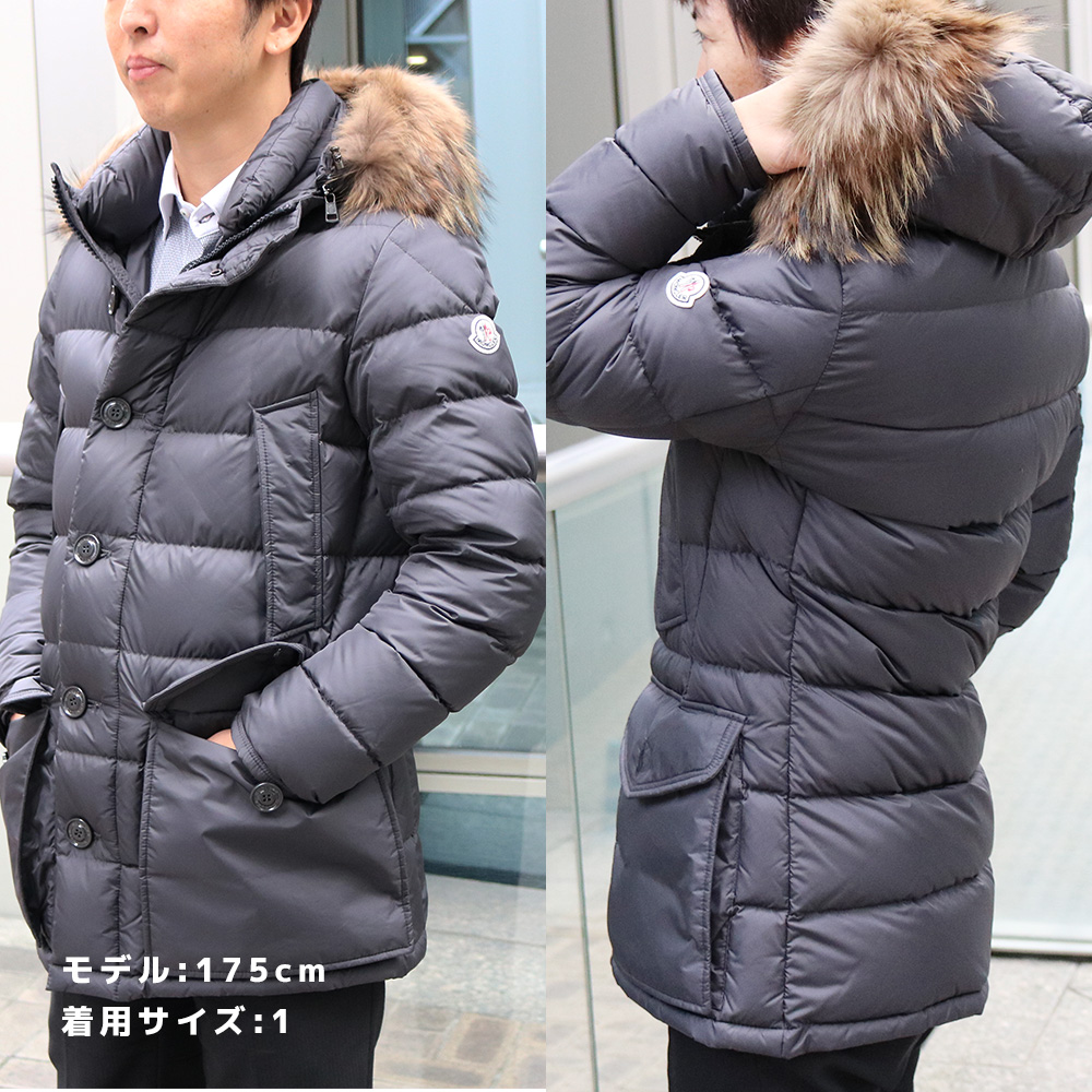 楽天市場 19年 秋冬新作 モンクレール Moncler クルーニー Cluny ダウンジャケット ファー フード メンズ 652 927 グレー 選べるサイズ 5type ビッグポケット 定番 高級 ハイブランド コヨーテ コート ウォッチリスト