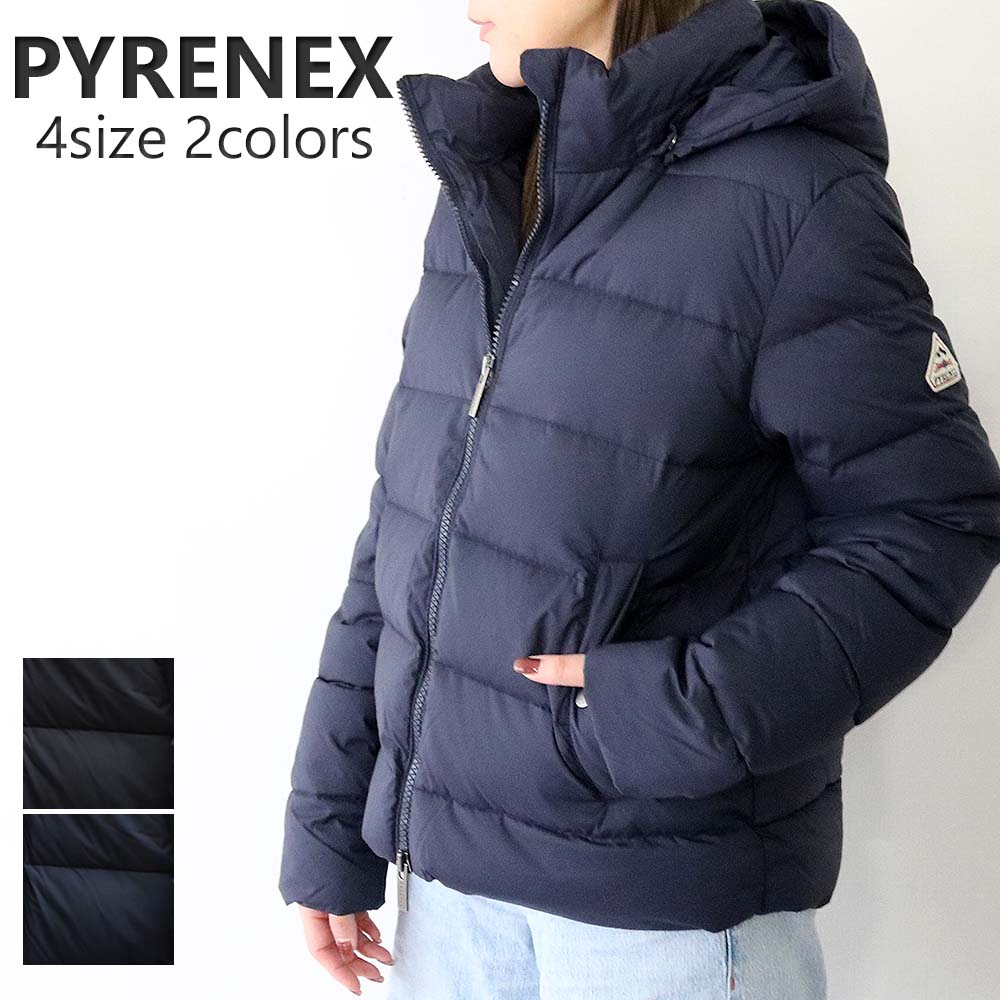 ピレネックス PYRENEX ダウンコート SPOUTNIC スプートニック HMY034 HMY034P BLACK DEEP INK 36 38 40 42 S M L XL ダウンジャケット アウター レディース 防寒 アウトドア 冬 ダウン 高級ダウン スポーティ 人気ブランドダウン ペア|ウォッチリスト