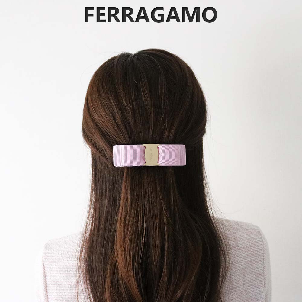 楽天市場】フェラガモ ヘアアクセサリー ヴァラ バレッタ