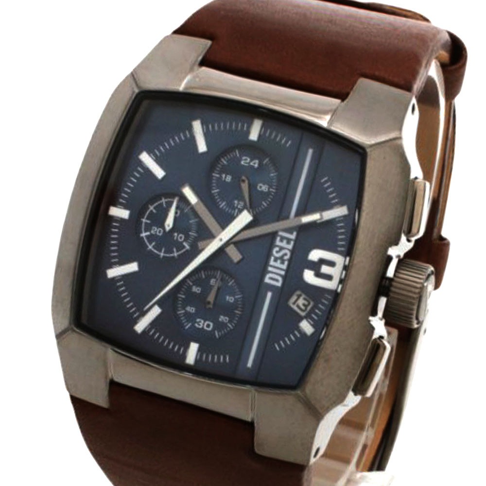 楽天市場】ディーゼル 腕時計DIESELシルバー×ブラック DZ4159ゴールド