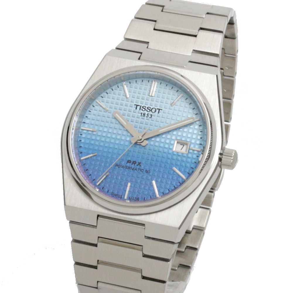 ティソ TISSOT T137-407-11-351-01 腕時計 メンズ アイスブルーカメレオン 自動巻き アナログ｜ウォッチリスト