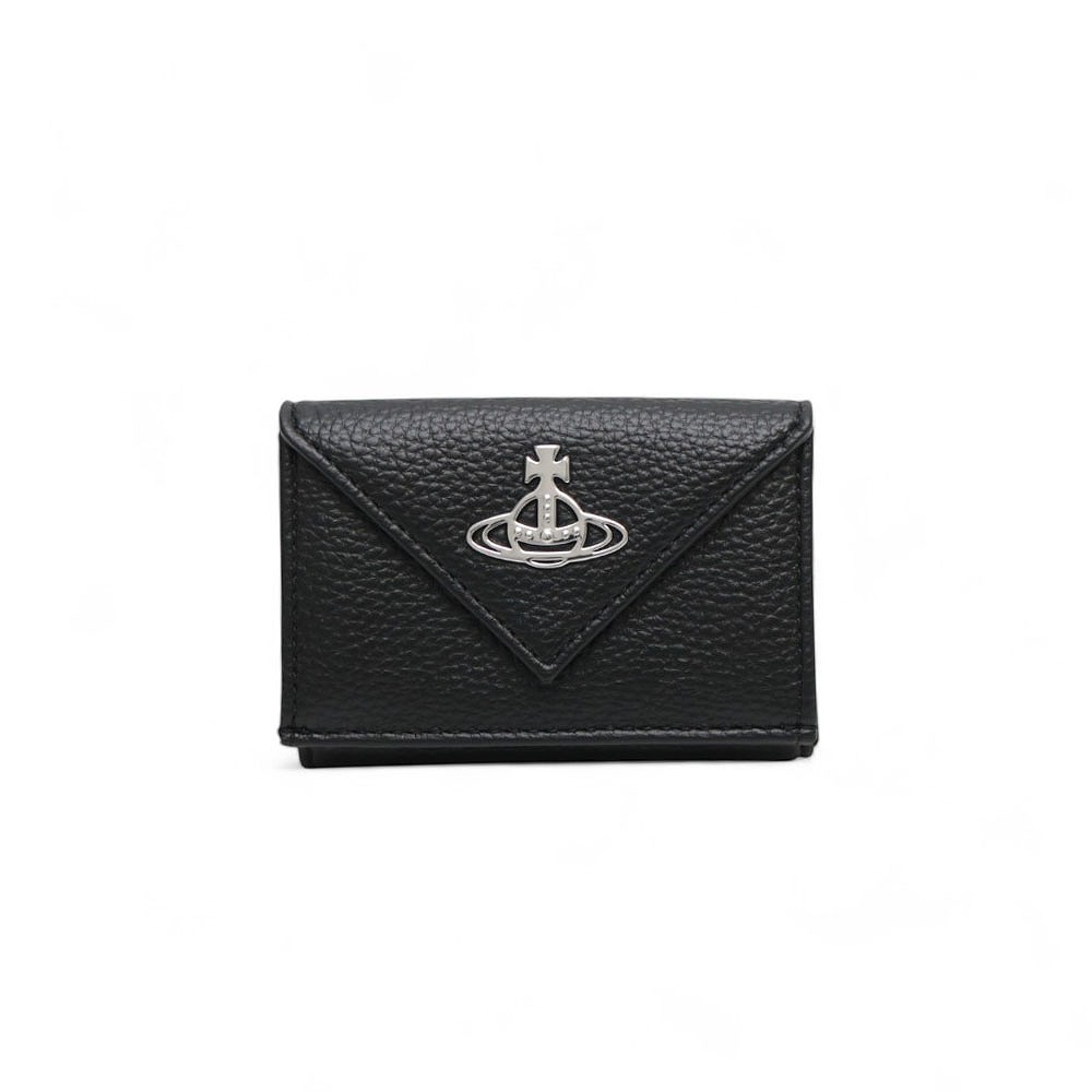 Vivienne Westwood ジャガード　三つ折り財布 Vivienne Westwood ヴィヴィアン RE-JACQUARD ORBORAMA SMALL FRAME