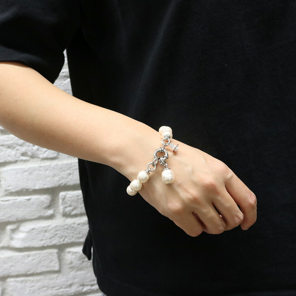Vivienne Westwood レディース ブレスレット ヴィヴィアンウエストウッド ブレスレット レディース シルバー シンプル プチオーブ Vivienne Westwood 61020057-S001