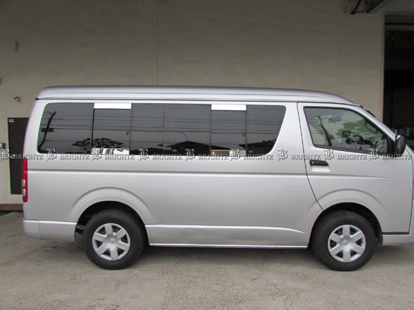 BRIGHTZ ハイエース 200系 標準車 メッキドアミラーカバー MIR-SID-108