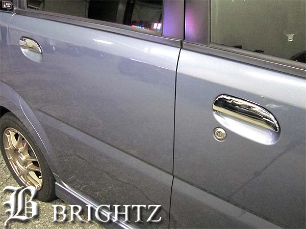 ムーヴ L175S L185S 超鏡面メッキステンレスエントランスモール 4PC ENT－MOL－074 BRIGHTZ ムーヴカスタム L175S L185S 超鏡面ステンレス